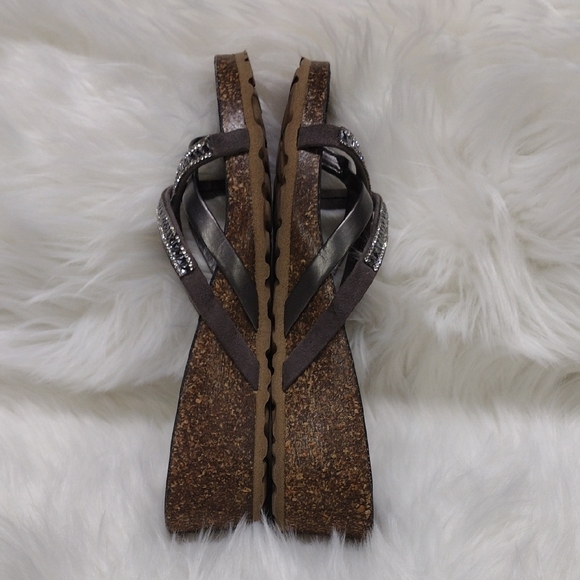 Italian Rhinestone Sandals - Picture 3 of 8